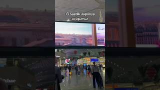 13 Saat Süren Japonya Uçuşumuz .