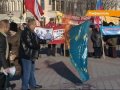 Video Радостные симферопольские бабушки сожгли флаг ЕС