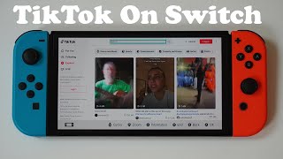 How To Get Tiktok On Nintendo Switch Oled Lite - Easy