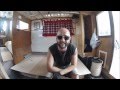 Building an RV dinette that folds down and extends bigger