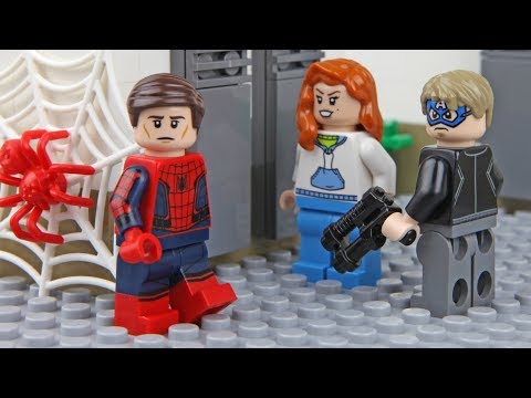 Lego Spider-Man Bank Robbery LegoSpider-Man Bank Robbery is a FunnyLegoSpider-Man Bank Robbery is a FunnyLegoStop Motion Animation About Superheroes. Created By Stop Motion King.