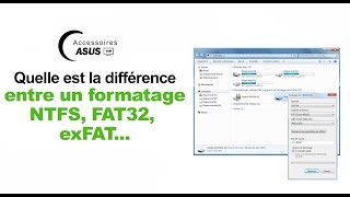 Les Faq Accessoires Asus Ntfs, Fat32 Ou Exfat ?