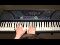 Piano Fingering & the Musical Alphabet for Basic Piano Chords : Piano Lessons