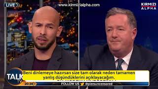 Andrew Tate - Piers Morgan Röportajı Türkçe Altyazili