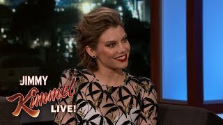 Lauren Cohan on Whiskey Cavalier