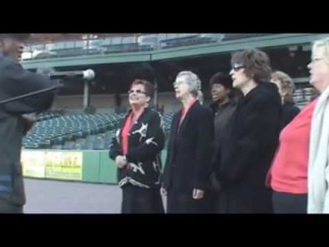 Leading off singing the national anthem...