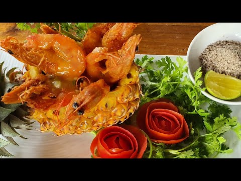 Cách Làm Tôm Chiên Giòn Sốt Thơm /Món Khai vị ngon tôm chiên sot thơm