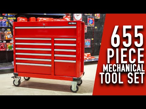 NEW 655 pce Mechanical Tool Set from Daytona (D655PS)