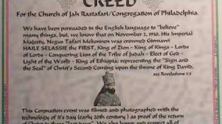 The Creed for the Church of Jah Rastafari