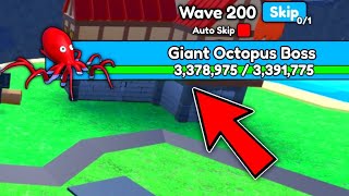 😱OMG!! 🔥 NEW SECRET BOSS IN WAVE 200 ENDLESS MODE!! (Roblox) | Toilet Tower Defe