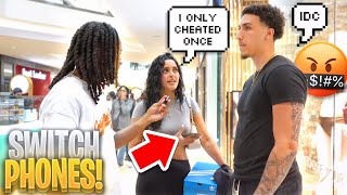 Making Couples Switch Phones 39 Loyalty Test Nyc Public Interview