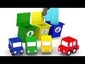 Lehrreicher Zeichentrickfilm - Die 4 kleinen Autos - Wir bau...