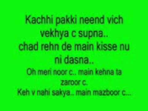 jine mera dil lutiya Supna lyrics YouTube