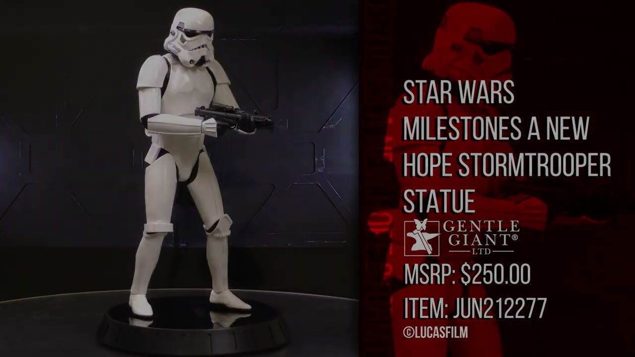 STAR WARS: A NEW HOPE™ - Stormtrooper™ Milestones Statue | GG360