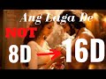 Ang Laga De (16D Audio) Raam Leela| 8d Audio | 8d Song| 3d Audio| 3d Song| Deepika & Ranveer |