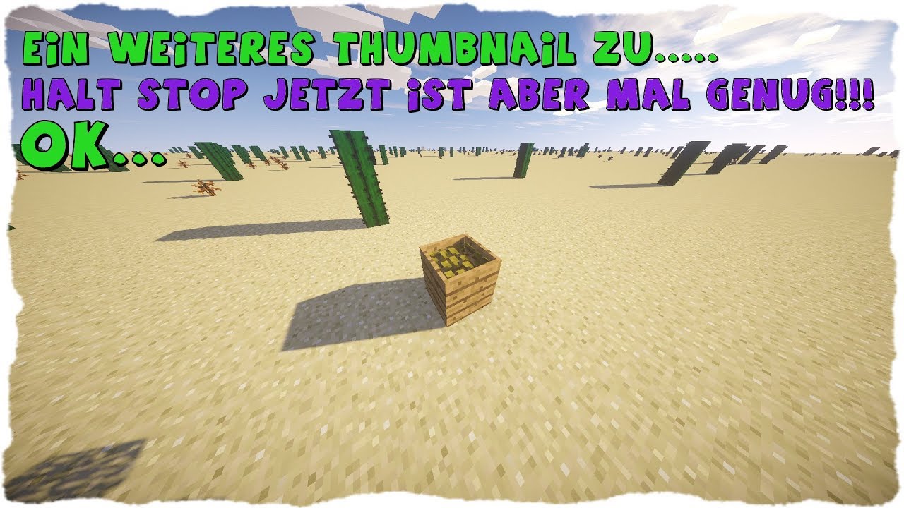 jetzt Reicht es aber mal...