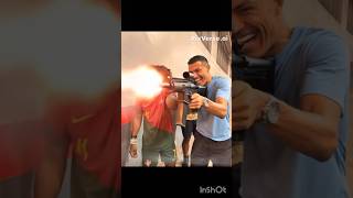 Cristiano Ronaldo Is Shooting To His Fans