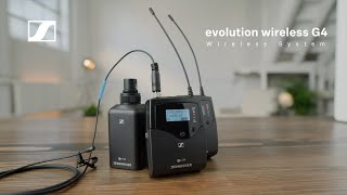Sennheiser Audio for Video – evolution wireless G4 Overview