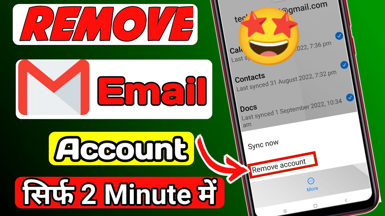 How To Remove Gmail Account In Android | Google Account How To Remove Gmail Account In Android | Google Account