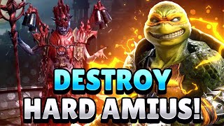 Free Champ Mikey And Epic Duo Amius Hard Raid Shadow Legends