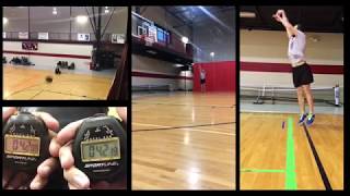 Official Guinness Book Of World Records-Most Basketball 3 Pointers In 1 Minute Single Ball