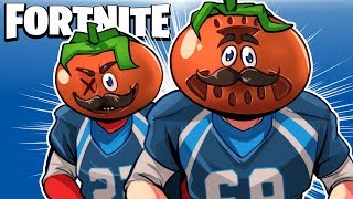 TOMATOES VS BURGERS! (NEW FOOD FIGHT LTM) - Fortnite Battle Royale
