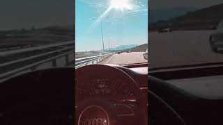 Araba Snapleri Audi Hız 210 Km Audi Snap