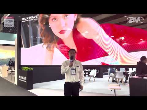 ISE 2024: Muxwave Introduces Holographic Invisible LED Screen with Steel Mesh Mounting Technology