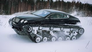 Новые Гусеницы, Которые Едут Везде. Bentley Ultratank.