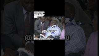 Narc Presidential Candidate Mwai Kibaki Is Back In The Country After Treatment In London, Dec 2002