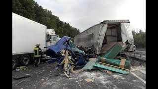 New Heavy Truck crash Compilation 2017 4k-HD - Germany//Russia//USA