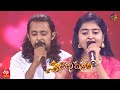 Ekkada Vunna Pakkana Nuvve Song | Dinakar & Vagdevi Performance | 3rd April 2022 | Swarabhishekam