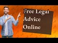 How Can I Get Free Legal Advice Online Through Chat?