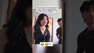 Nina Catches Extra Emily Blushing After Telling Her Agent00 Was Waiting For Her To Push Up On Him