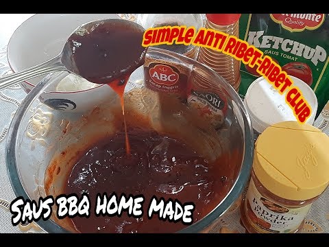 "CARA MEMBUAT SAUS BBQ HOME MADE"