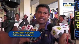 Rangana Herath arrived in the country - the most successful left-arm bowler in test history