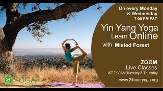 Yin Yang Yoga Misted Forest