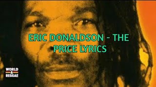 Watch Eric Donaldson The Price video