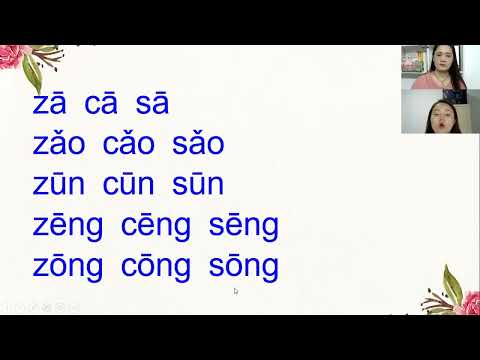 Luyện đọc chuẩn 3 âm khó nhất trong tiếng Trung : z c s