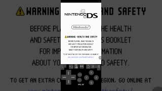 Nintendo Ds Lite Intro Startup Melon Ds Menu