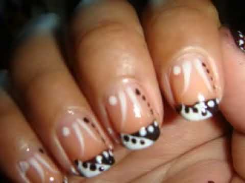 black and white nail art tutorial black and white nail art tutorial