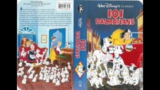 Opening & Closing To 101 Dalmatians 1992 Vhs