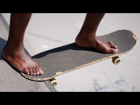THE BEST BAREFOOT SKATEBOARDER?!