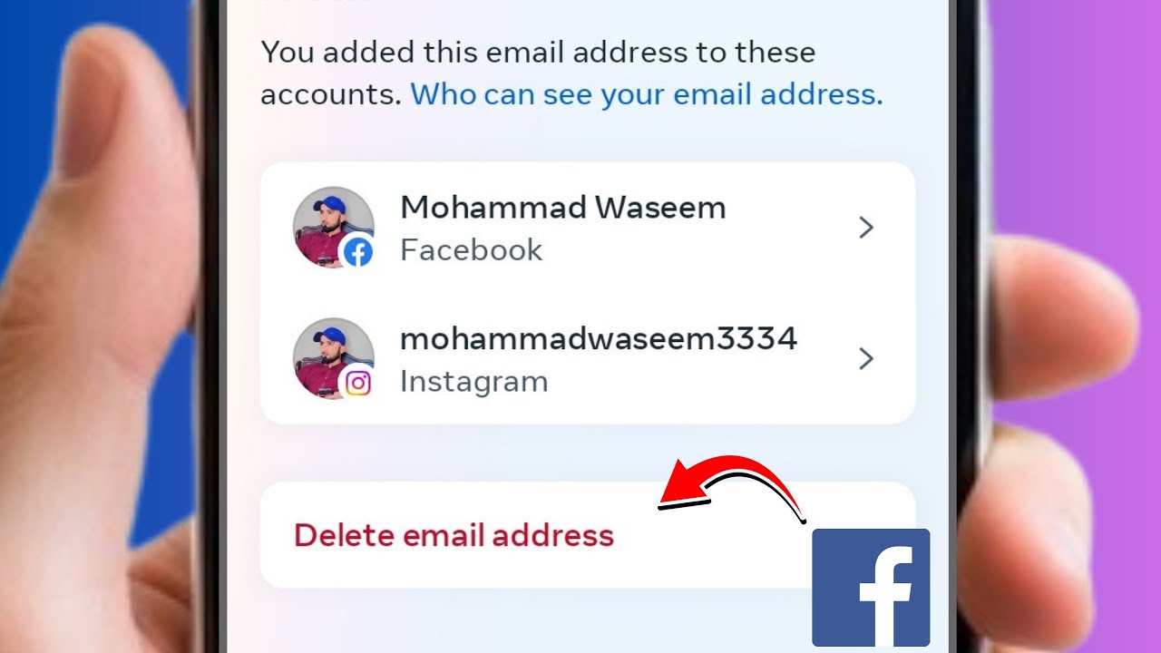 How to Remove Email From Facebook Account / 2024 How to Remove Email From Facebook Account / 2024
