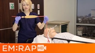 Placement Of A Blakemore Tube For Bleeding Varices