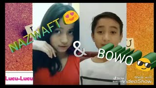 VIDEO TIK TOK DUET ROMANTIS - Bowo Dan Nazwaft Di Tik Tok #Romantis