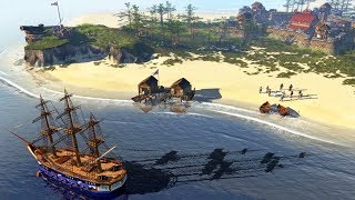 Army Invades Spanish Military Fortress | Age of Empires III Gameplay
