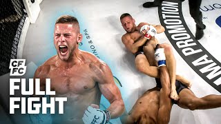 Pat Sabatini locks up a QUICK Heel Hook before getting the UFC call!