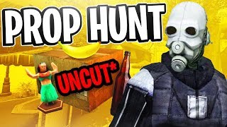 Garry's Mod Prop Hunt w/ Friendos #4 - Snowed In