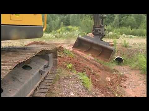 Basic Operating Instructions for Volvo C-Series Crawler Excavators.
